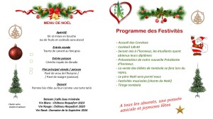 Menu et programme